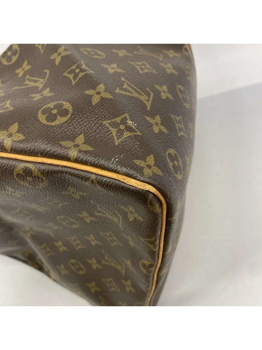 Louis Vuitton Boston Bag Monogram Keepall 60 Brown